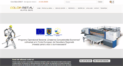Desktop Screenshot of profile-aluminiu.com